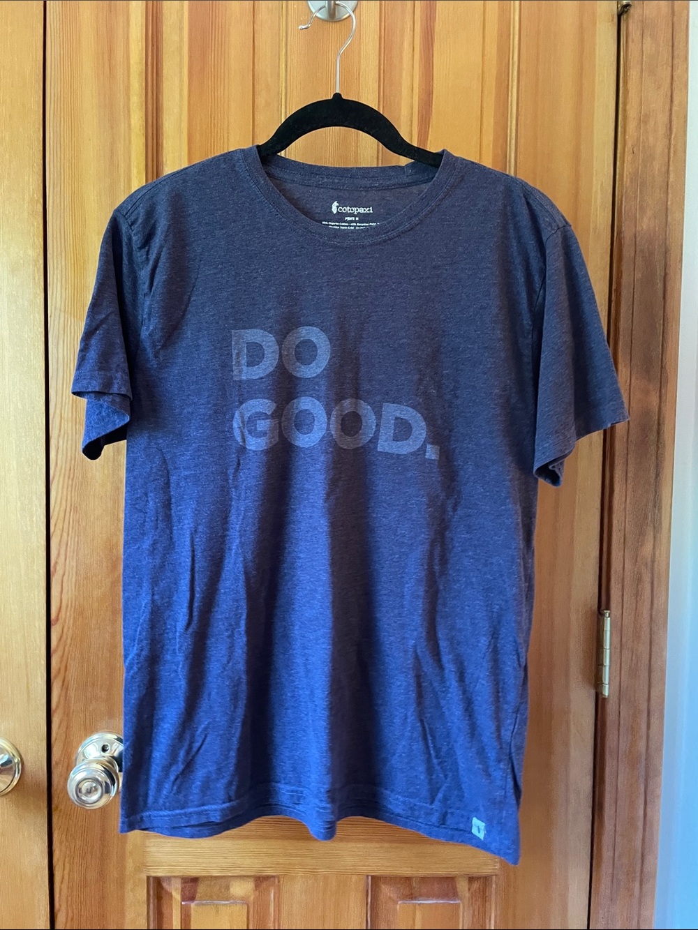 cotopaxi Navy 'DO GOOD.' Graphic Short-Sleeve Tee